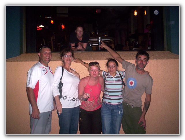 DJ SJ Karen MJ Carla & Stuart at the OBH